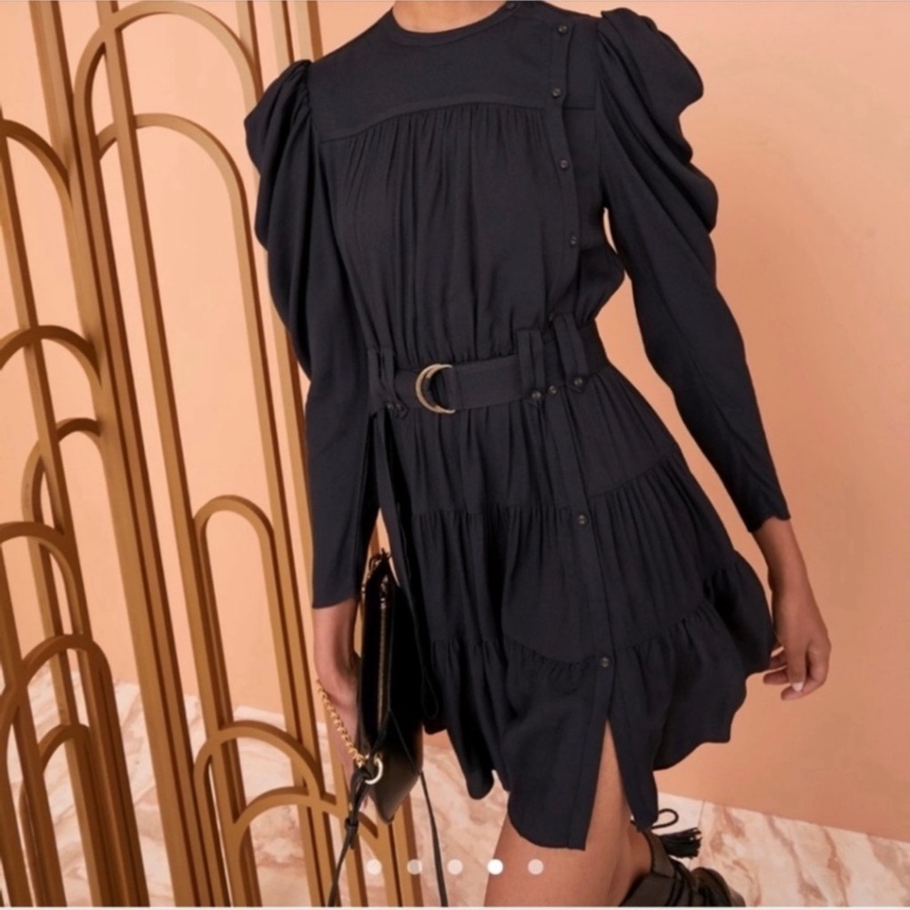 ULLA JOHNSON Francisca Mini Dress Size 10